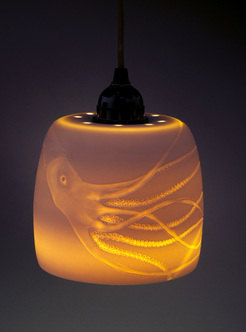Ceramic Showcase 2016 Amy Fields Squid Lamp