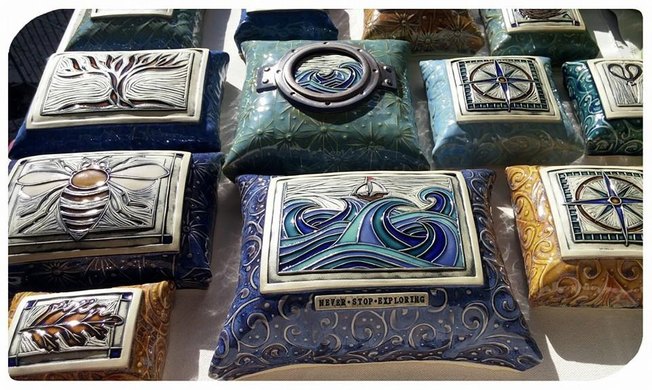 Ceramic Showcase 2016 Kristy Lomabard Pieces