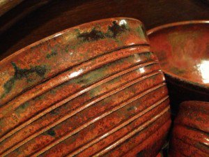 nesting bowls Close up