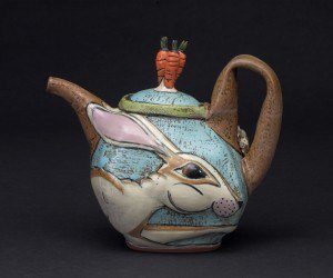 Lisa Naples Rabbit Tea Pot