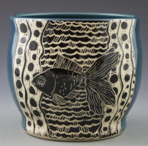 Patricia Griffin Gold Fish Cup