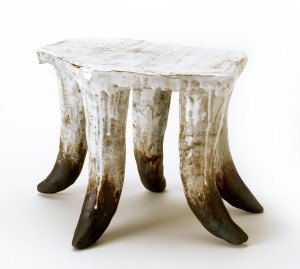 Brenda Holzke Horn Stool