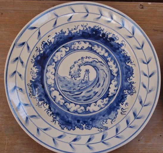 Gerry Wedd lighthouse plate