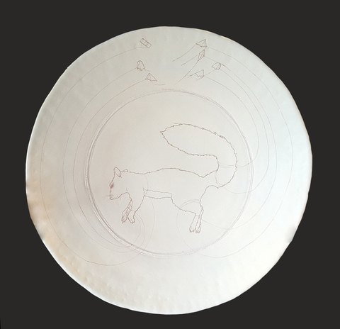 David Eichelberger SQUIRREL PLATTER