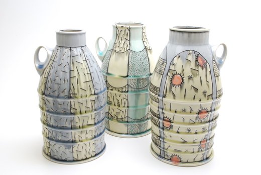 Doug Peltzman Jug Vases