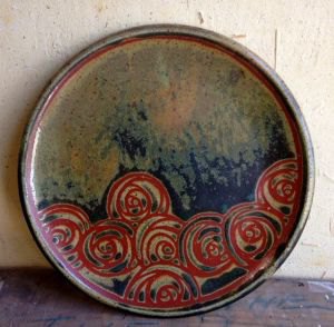 Julie Covington Plate with Cirlces