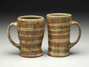 JulieCovington Striped Mugs