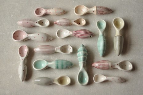 ceramic spoons lucyfagella