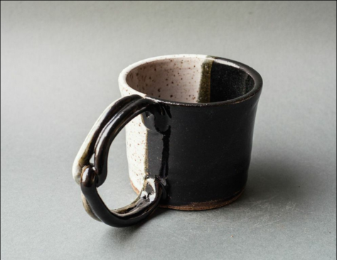 Danielle Clare Pomorski Black and White Mug