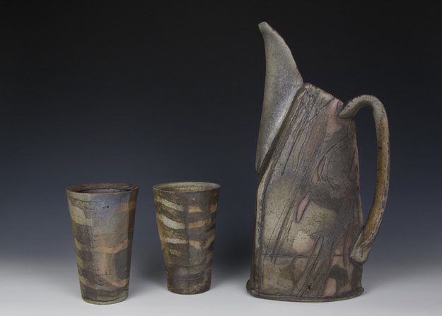 Brice Dyer Pitcher with Cups