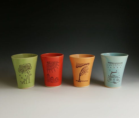 Heidi Fahrenbacher Tumblers