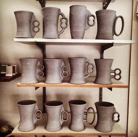 Eric Van Eimeren Drying Mugs