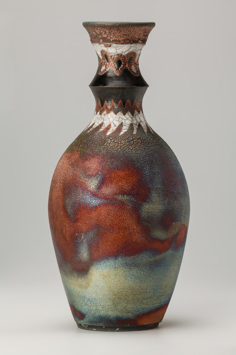 Zach Houillion Colorful Vase