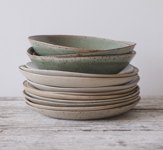 Stine Dulong Plates Stacked