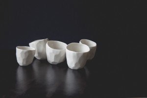 Stine Dulong White Dimond Cups