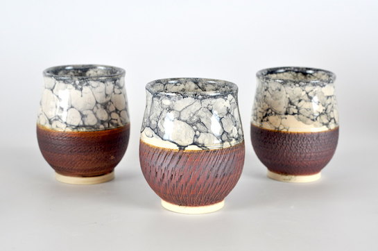 Hedy Yang Three Marbled Cups